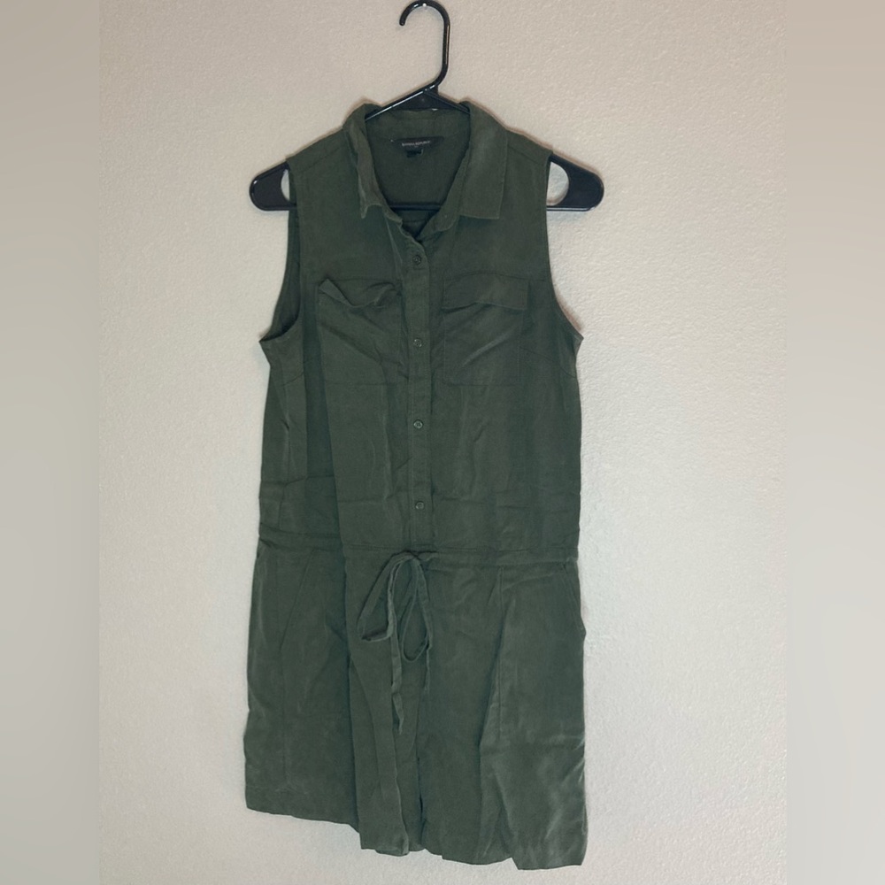Banana Republic army green romper